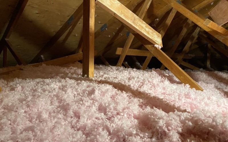 Blown in attic insulation 2